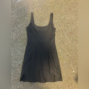Outdoor Voices Black Sleeveless dress
